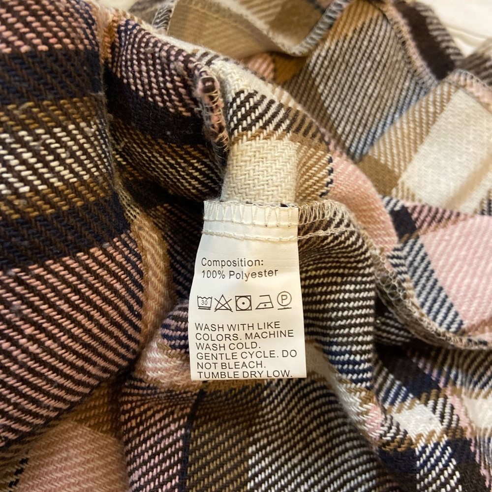 New xl oversized plaid jacket - Picture 9 of 9